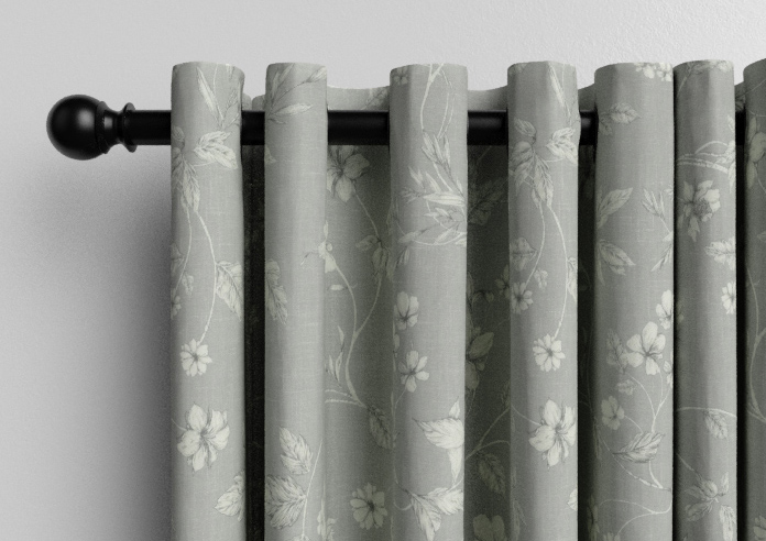 Etched Vine, Feather - Made to Measure Curtains - Image 12